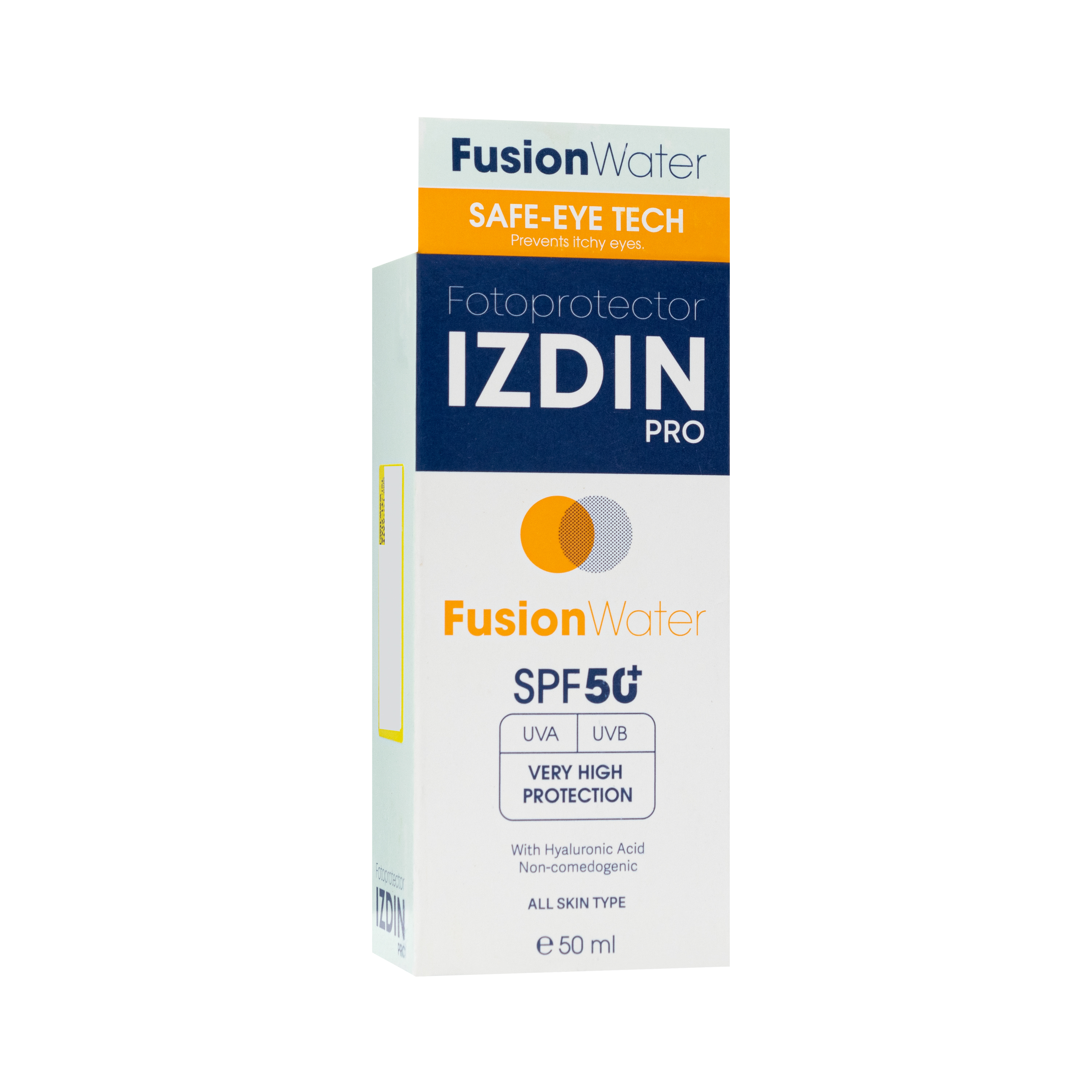 کرم ضد آفتاب SPF50+ فیوژن واتر ایزدین پرو